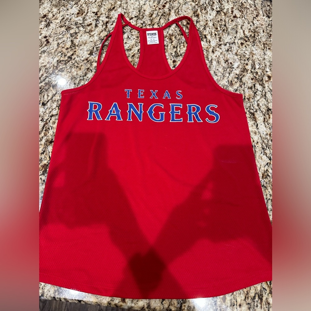 EUC Victoria’s Secret PINK - Texas Ranger tank top - M